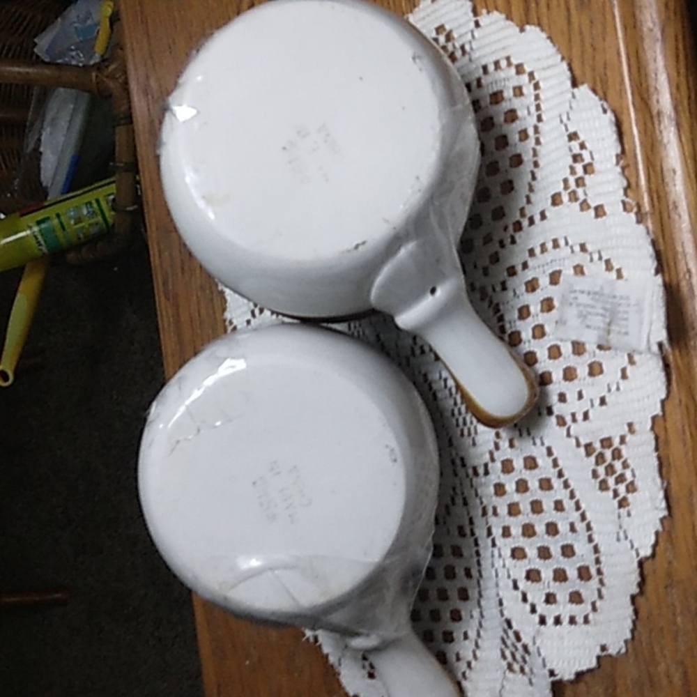 Set of 2 brownstone bean pots - Picture 4 of 5